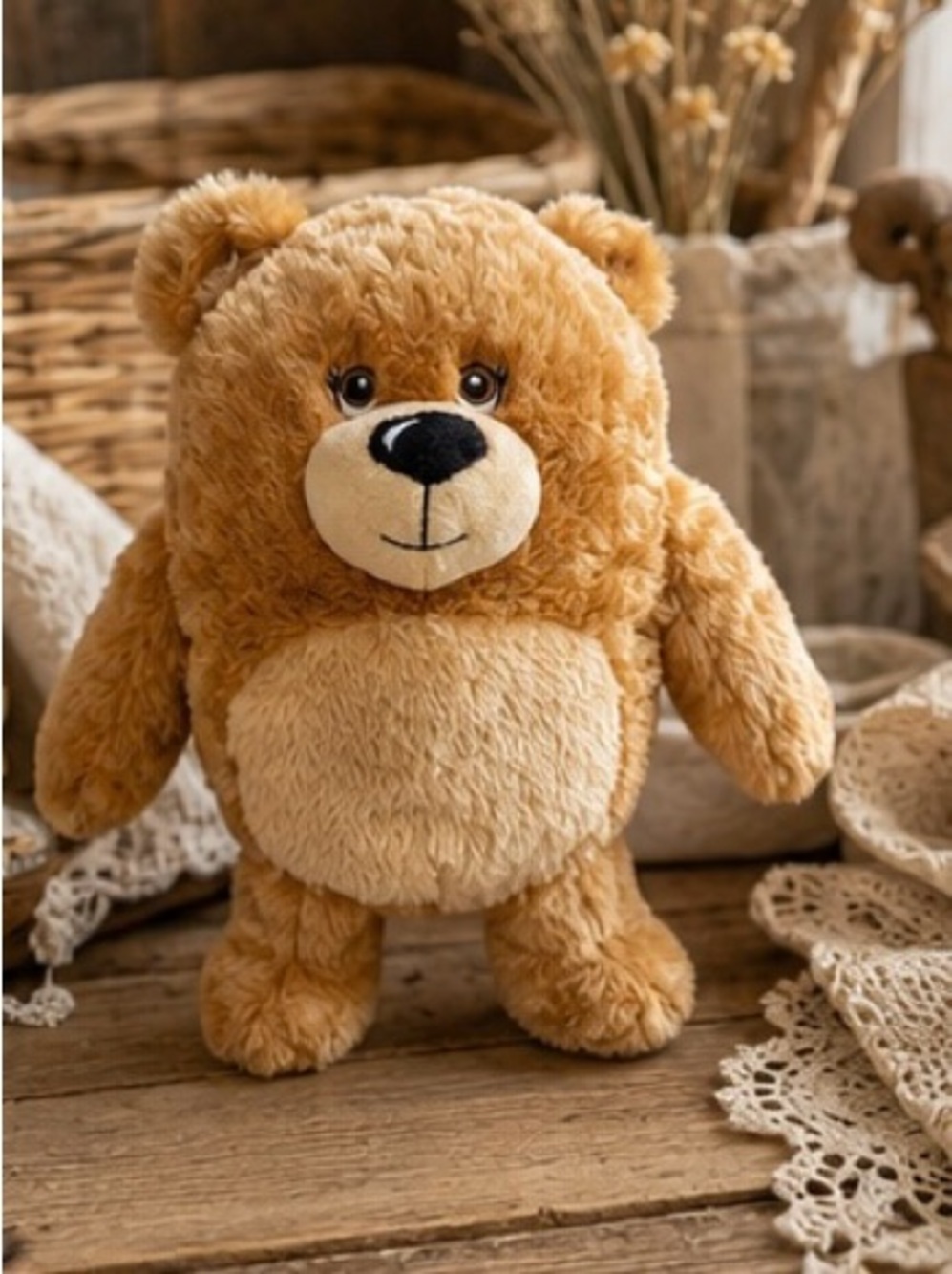 Progressive Plush Bennett Kelly Brown Bear  9"‎ Stuffed Animal